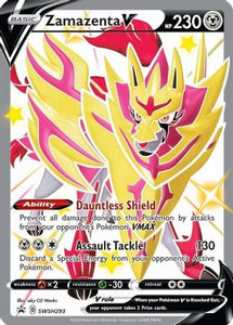 Pokemon Trading Card Game - Shiny Zamazenta V Promo SWSH293