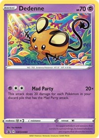 Pokemon Trading Card Game - Dedenne Promo SWSH080