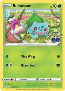 Pokemon Trading Card Game - Bulbasaur Promo SWSH231