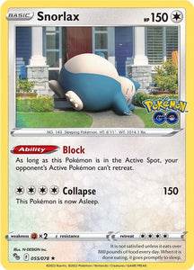 Pokemon Trading Card Game - Snorlax Cosmos Holo 055/078