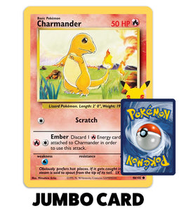 Pokemon Trading Card Game - Charmander First Partner Pack Jumbo Card