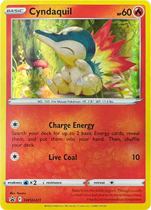 Pokemon Trading Card Game - Cyndaquil Holo Promo SWSH221