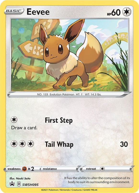 Pokemon Trading Card Game - Eevee Promo SWSH095