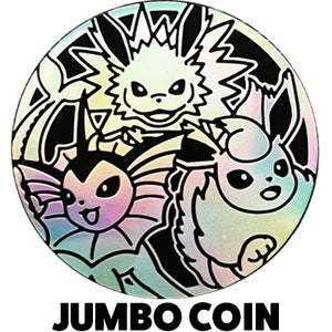 Pokemon Trading Card Game - Flareon/Jolteon/Vaporeon Jumbo Coin