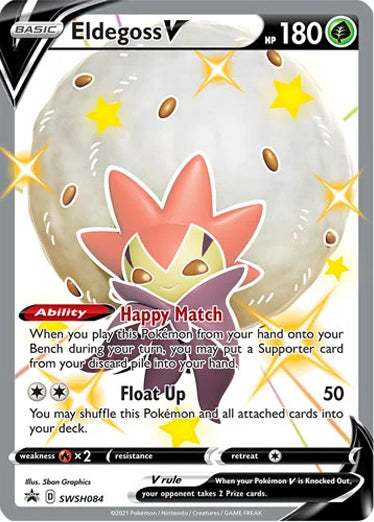 Pokemon Trading Card Game - Eldegoss V Promo SWSH084
