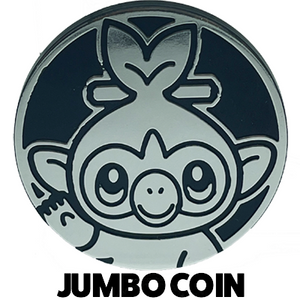 Pokemon Trading Card Game - Grookey Jumbo Coin