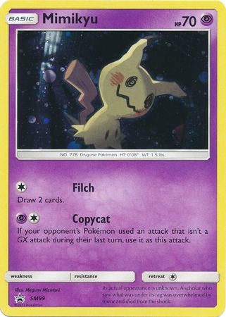 Pokemon Trading Card Game - Mimikyu Promo SM99