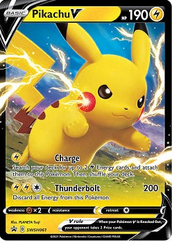 Pokemon Trading Card Game - Pikachu V Promo SWSH061