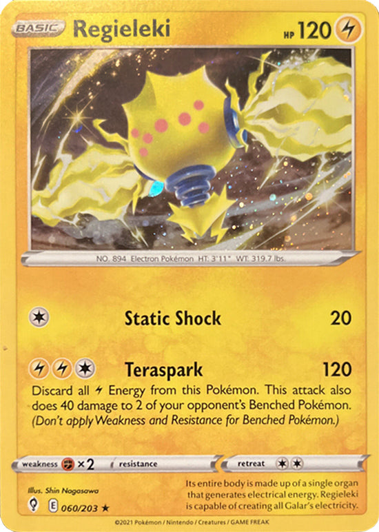 Pokemon Trading Card Game - Regieleki Cosmos Holo 060/203
