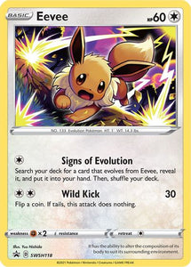 Pokemon Trading Card Game - Eevee Promo SWSH118